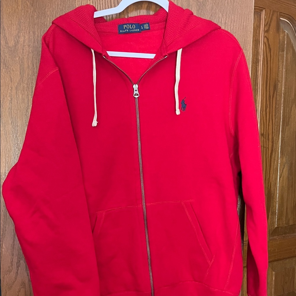 Polo by Ralph Lauren Red Hoodie